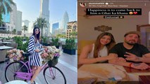 Mika Di Vohti Akansha Puri Dubai से आते ही Mika Singh से मिलने पहुंची | Mika Akansha wedding