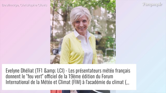 Evelyne Dhéliat avec les cheveux longs : sublime photo du passé de la présentatrice météo