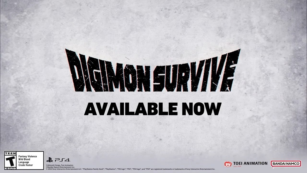 Digimon Survive Launch Trailer PS