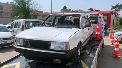 Otoyolda bacak koparan yarış