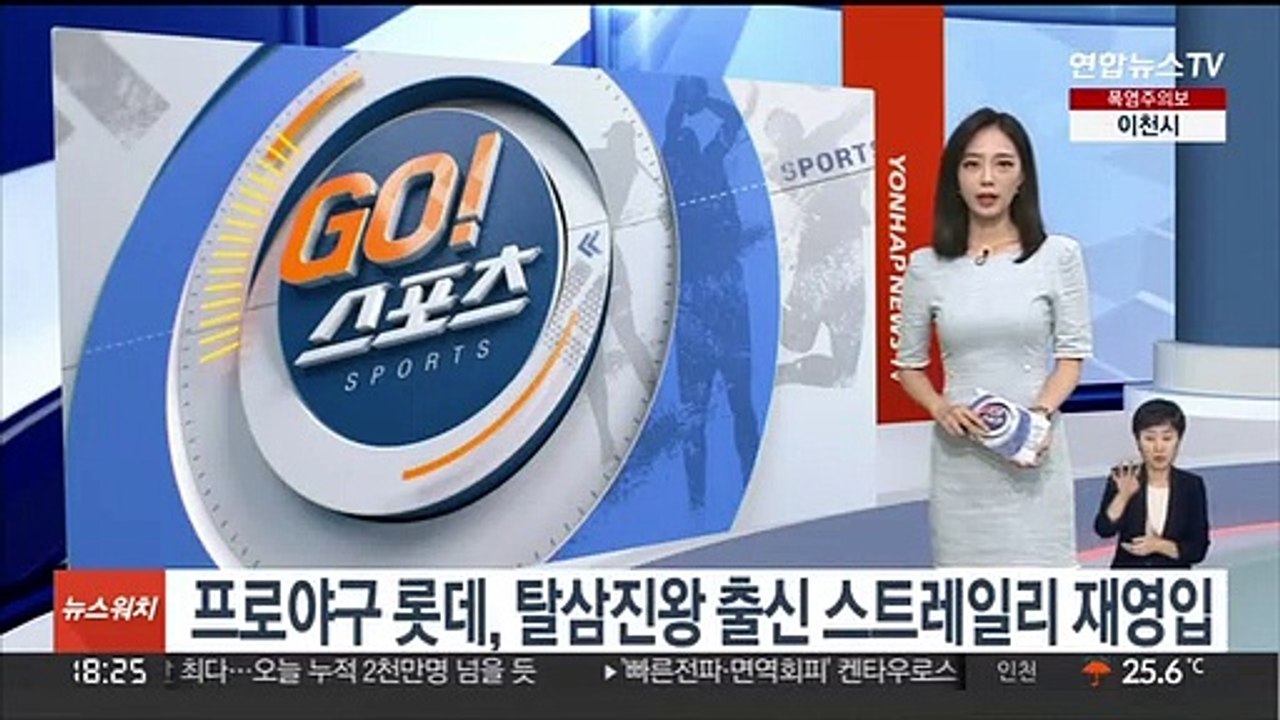 프로야구 롯데, 탈삼진왕 출신 스트레일리 재영입