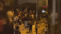 Arnavutköy'de 'yan baktın' kavgası