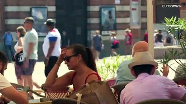 Пожары из-за очередной волны жары в Европе