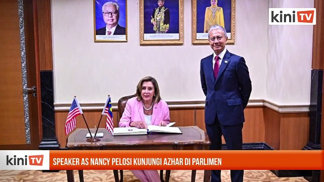 Speaker AS, Nancy Pelosi kunjungi Azhar di Parlimen