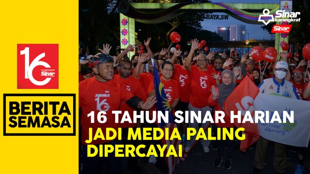 Fun Walk Sinar Harian 16 satukan pelbagai kaum