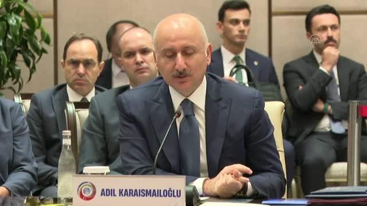 Bakan Karaismailoğlu, Türkiye-Özbekistan-Azerbaycan Üçlü Dışişleri, Ticaret ve Ulaştırma Bakanları Toplantısı'nda konuştu
