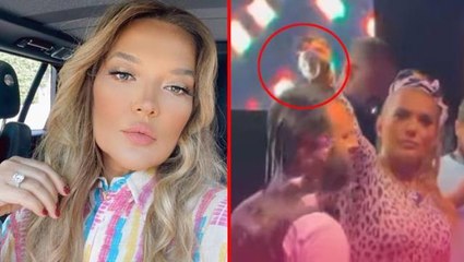 Demet Akalın, içki dökme olayının perde arkasını anlattı: Dökmemi gurbetçi müşteriler istiyor