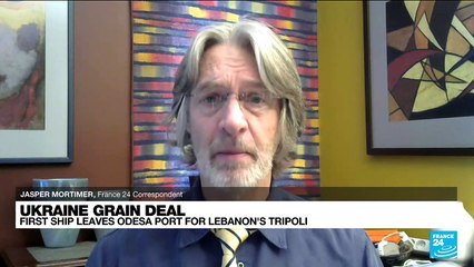 First Ukrainian grain shipment since invasion heads to Istanbul