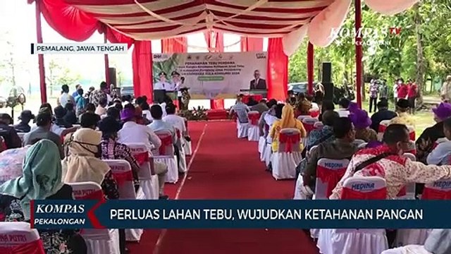 Perluas Lahan Tebu, Wujudkan Ketahanan Pangan