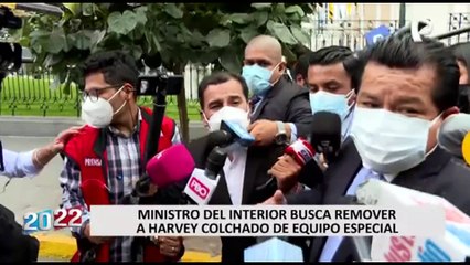 Ministro del Interior busca remover al coronel Harvey Colchado del Equipo Especial de la PNP