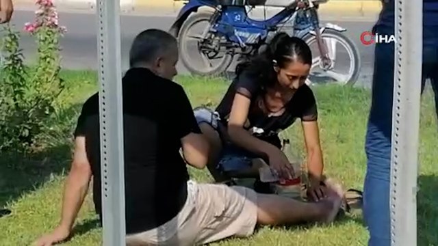 Meydana gelen kazalar marketçi kadını isyan ettirdi: “Bu kavşakta kaza görmekten bıktık”