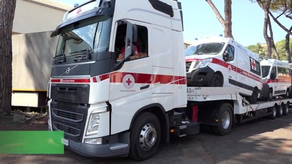 Ucraina, la CRI invia cliniche ambulanti e moduli abitativi