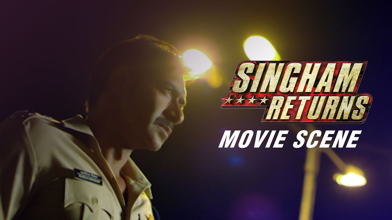 Ajay Devgn Teaches Rowdy Students A Lesson | Si...