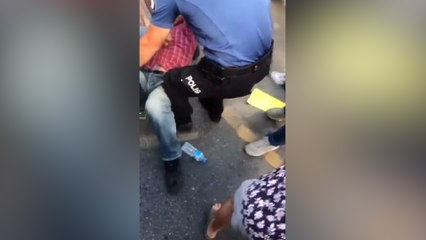 Çekmeköy’deki park nöbetine polis müdahalesi