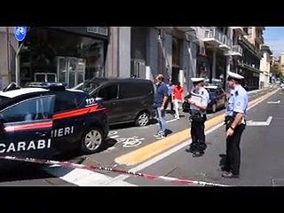 Bergamo, inseguimento e sparatoria in pieno centro