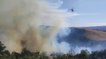 Guardea (TR) - Incendio boschivo, intervengono Vigili del Fuoco (02.08.22)