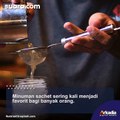 Cara Baru Nikmati Minuman Sachet, Warganet: Sekte Apa Lagi Nih Bestie