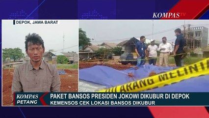 Kemensos Periksa Lahan Tempat Penguburan Paket Bansos