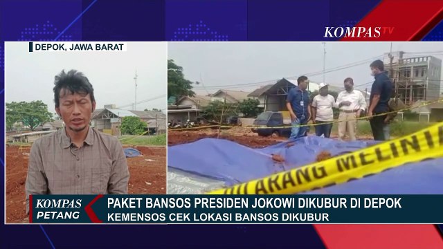 Kemensos Periksa Lahan Tempat Penguburan Paket Bansos