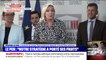 Marine Le Pen: "Le faux compromis entre Emmanuel Macron et LR ne trompe personne"
