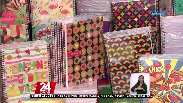 PHL Stationers Assoc.: Tumaas ang presyo ng school supplies dahil sa pagtaas ng presyo ng gasolina at paghina ng piso kontra dolyar | 24 Oras