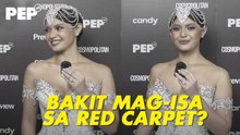 Bianca Umali, MIXED EMOTIONS sa paglakad niya sa red carpet