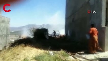 İzmir Aliağa'da yangın!