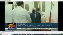 FTS 08:30 02-08: President of Venezuela received UN Under-Secretary-General for Humanitarian Affairs