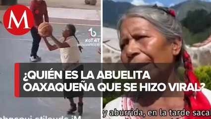 Abuelita oaxaqueña se hace viral por increíble forma de jugar básquetbol: "se fueron con la finta"