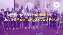 Hommage aux médaillés olympiques et paralympiques de Tokyo et Pékin au Sénat
