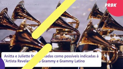 Anitta e Juliette no Grammy: saiba por que elas poderão ser indicadas