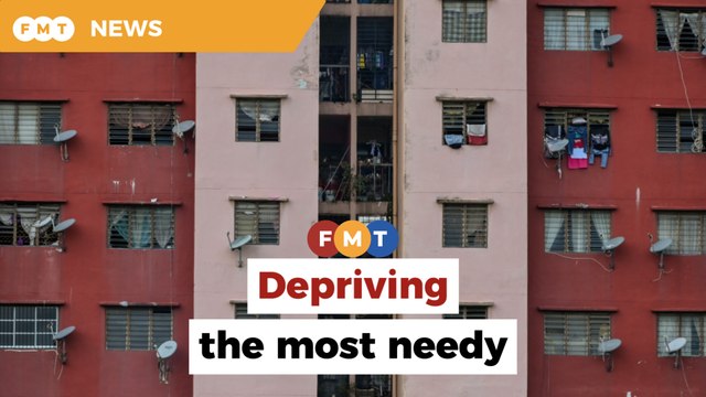 Investors snapping up low-cost homes meant for B40 community