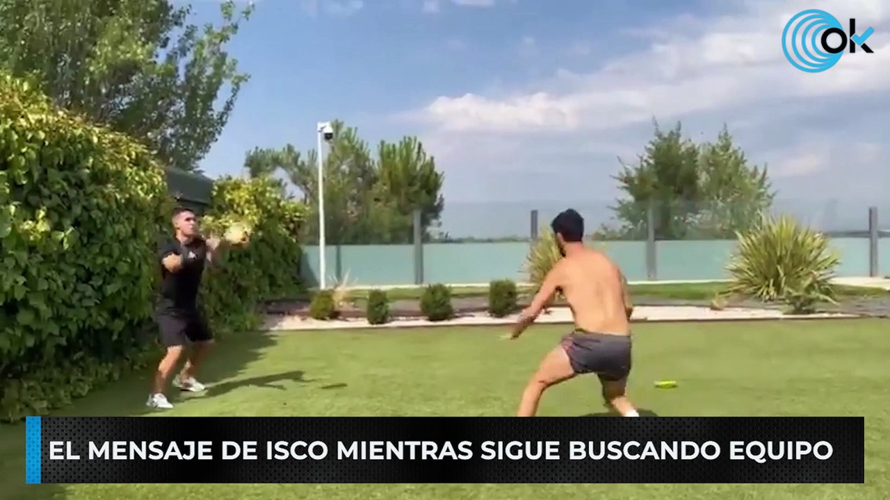 El mensaje de Isco mientras sigue buscando equipo
