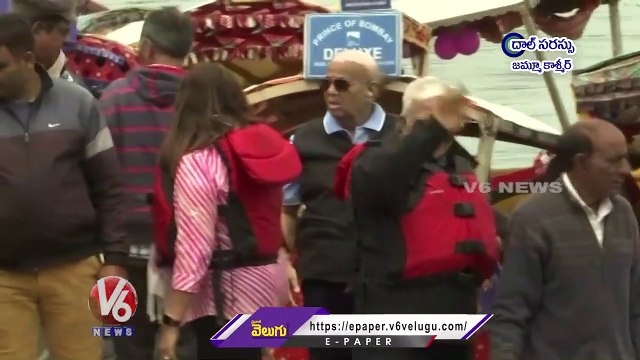 Jet Ski Riding Attracts Tourists At Dal Lake | Srinagar | V6 News (2)