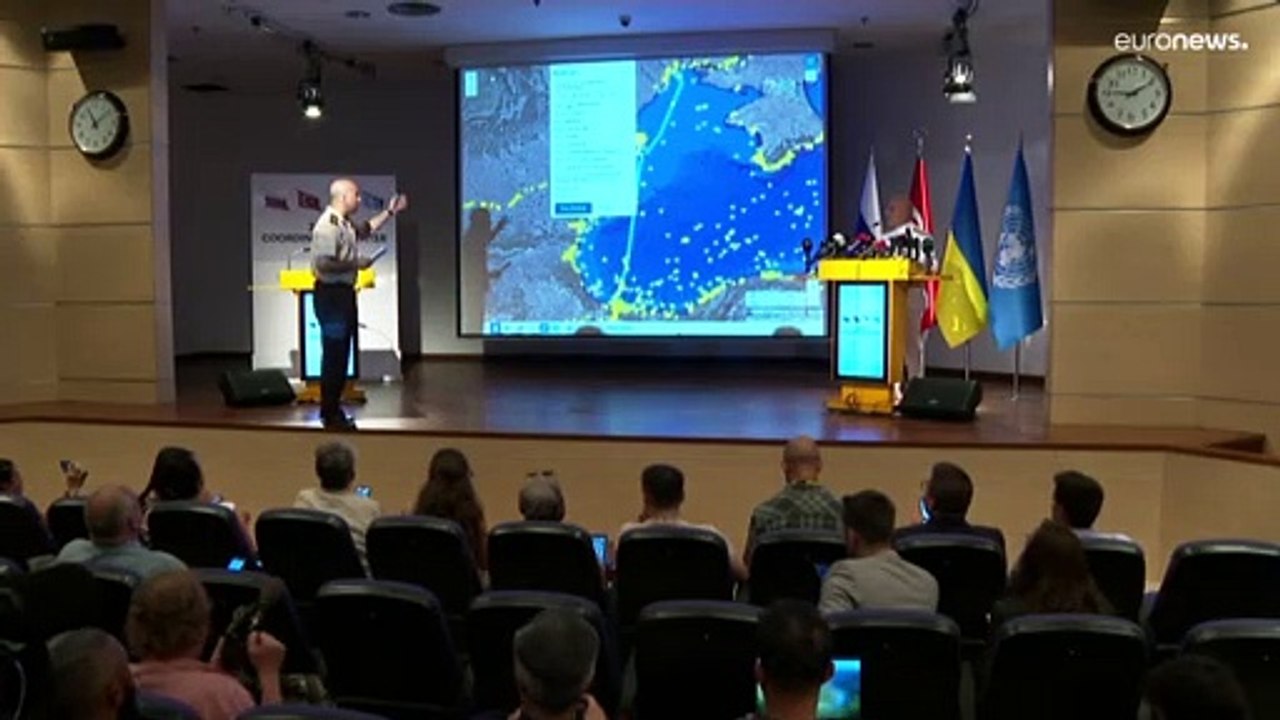 Ukrainischer Getreidefrachter 'Razoni' unterwegs, weitere Schiffe geplant