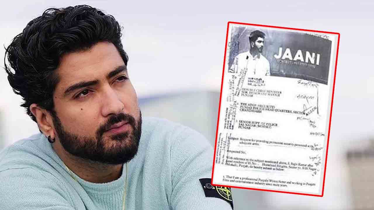 Punjabi Singer Jaani gets death threat, writes a letter to Bhagwant Mann and requests for security