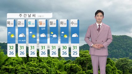 [날씨] 내일, 오늘보다 더 더워...수도권·영서 '장대비' / YTN