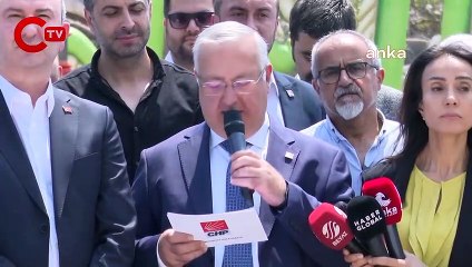 Ankapark'ı inceleyen CHP Ankara İl Başkanı Ali Hikmet Akıllı 'Altını kalın harflerle çizelim, böylesi büyük bir israfın adı hırsızlıktır'