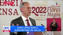 Hugo López-Gatell habla de los casos de Covid-19 en México