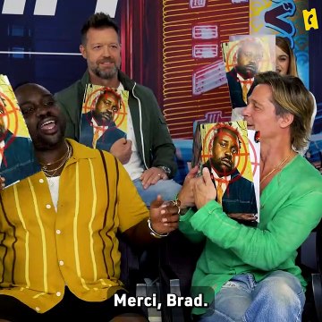 On a joué avec Brad Pitt : l'équipe de Bullet Train se snipe