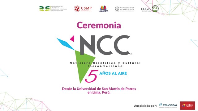 #EnVivo  | Celebración 5 años al aire del Noticiero Científico y Cultural Iberoamericano #5AñosNCC
