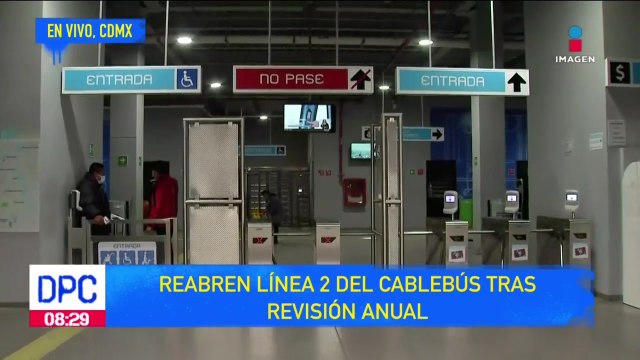 Reabren Línea 2 del Cablebús tras revisión anual