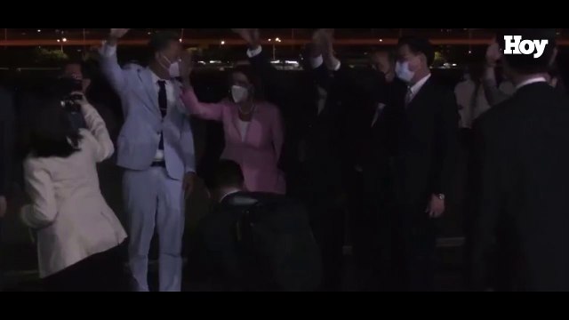 Pelosi aterriza en Taiwán a pesar de las advertencias de China