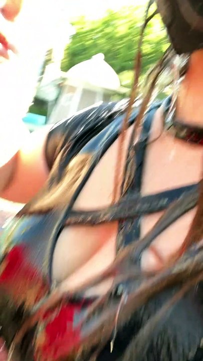 Drenched at the Amusement Park