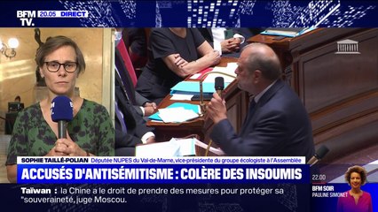 Sophie Taillé-Polian: "Aucun député de la Nupes ne peut être qualifié d'antisémite"
