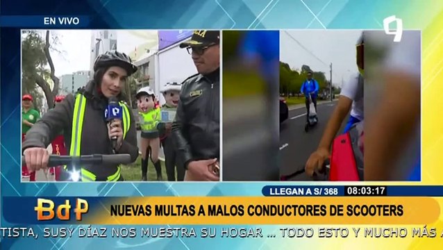 Scooters eléctricos prohibidos de circular en vía expresa o vereda: Conoce las multas