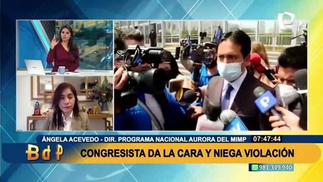 Ángela Acevedo sobre denuncia a Freddy Díaz: “La víctima tiene miedo del poder del congresista