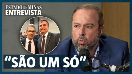 'Zema e Bolsonaro são um só', diz Alexandre Silveira