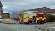 Fire in Slim Close, Kettering