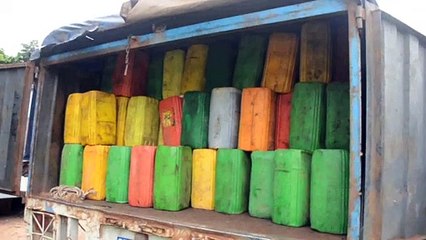 Trafic de carburant : la police saisie des camions et des tricycles à Bondoukou